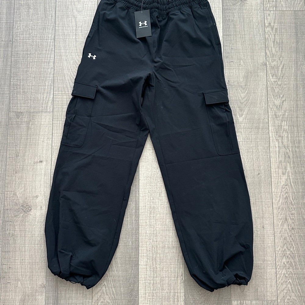 Under Armour Black windbreaker Jogger Pants